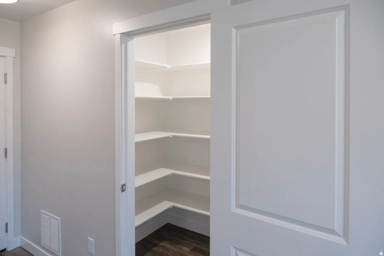 View of storage area