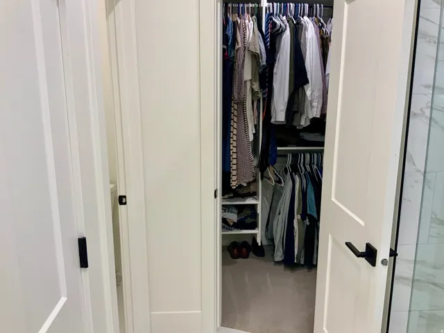 View of closet
