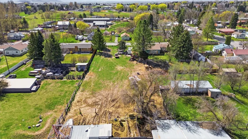 Aerial perspective of  property and directly adjacent properties