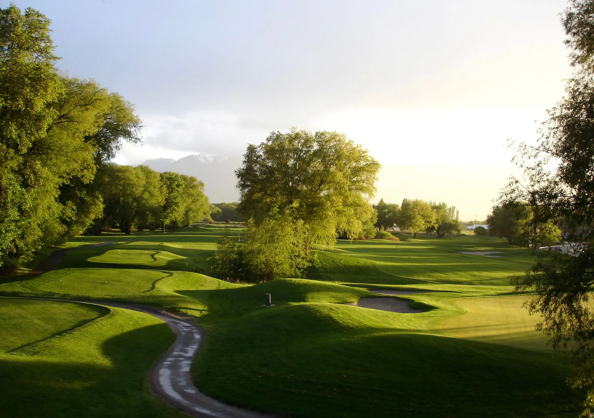 View of property's community with golf course view