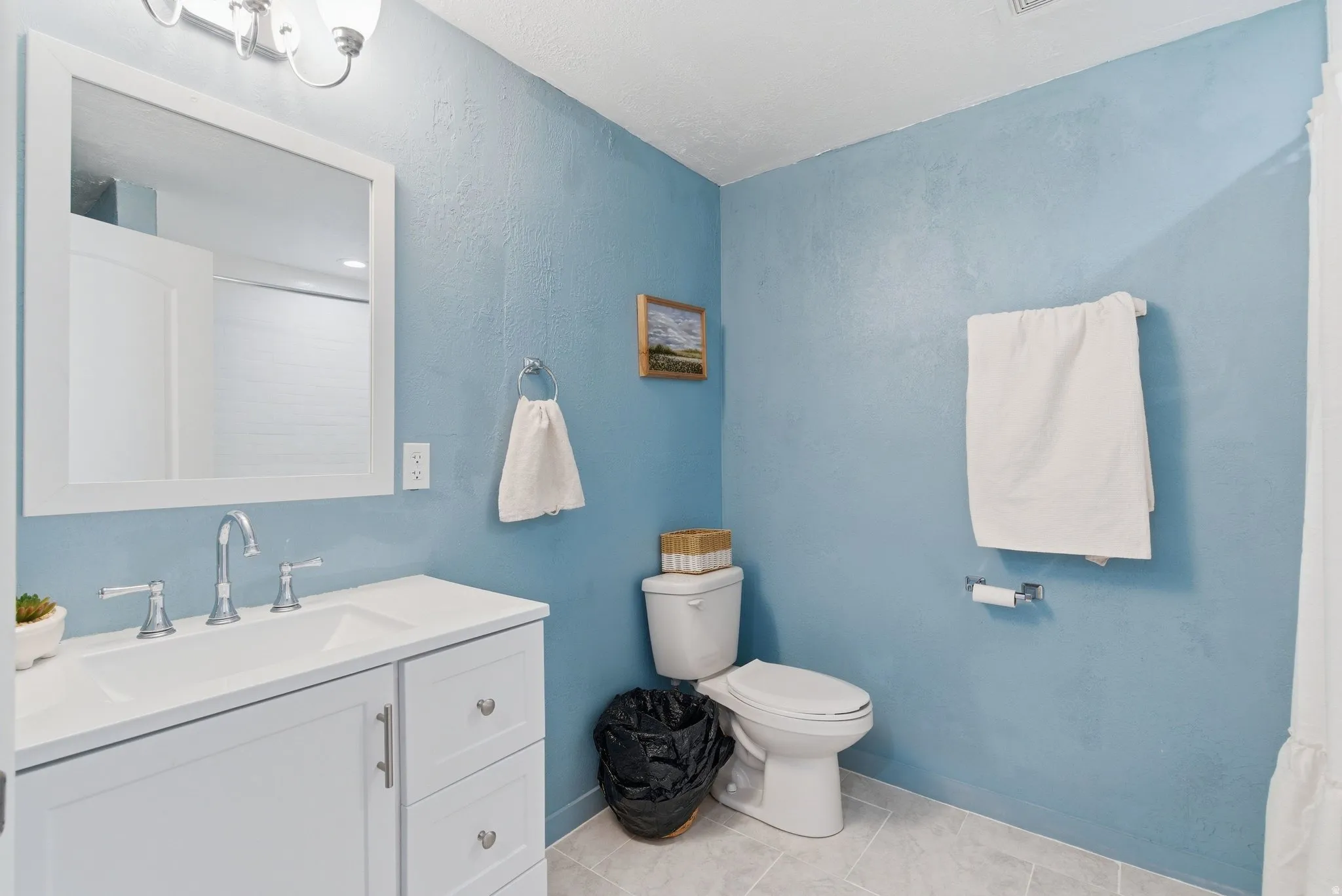 Basement bathroom