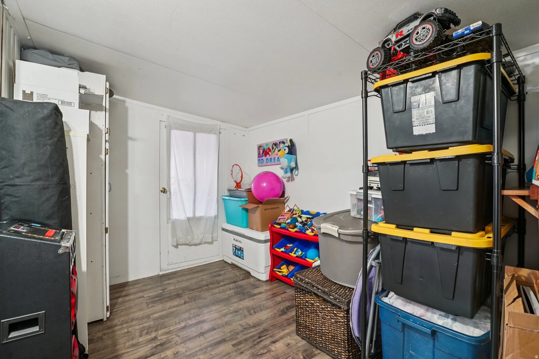 View of storage area