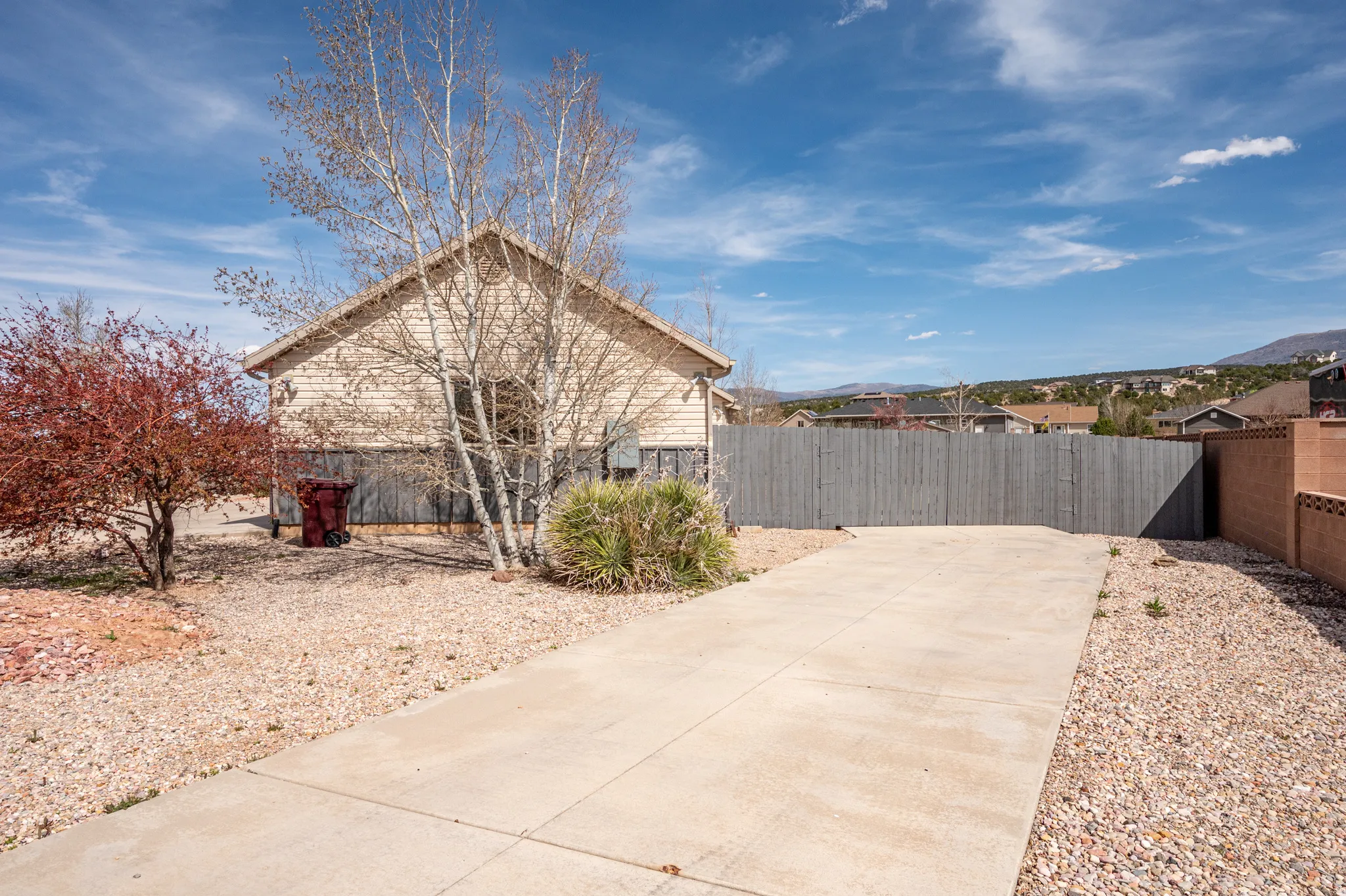 View of side of home