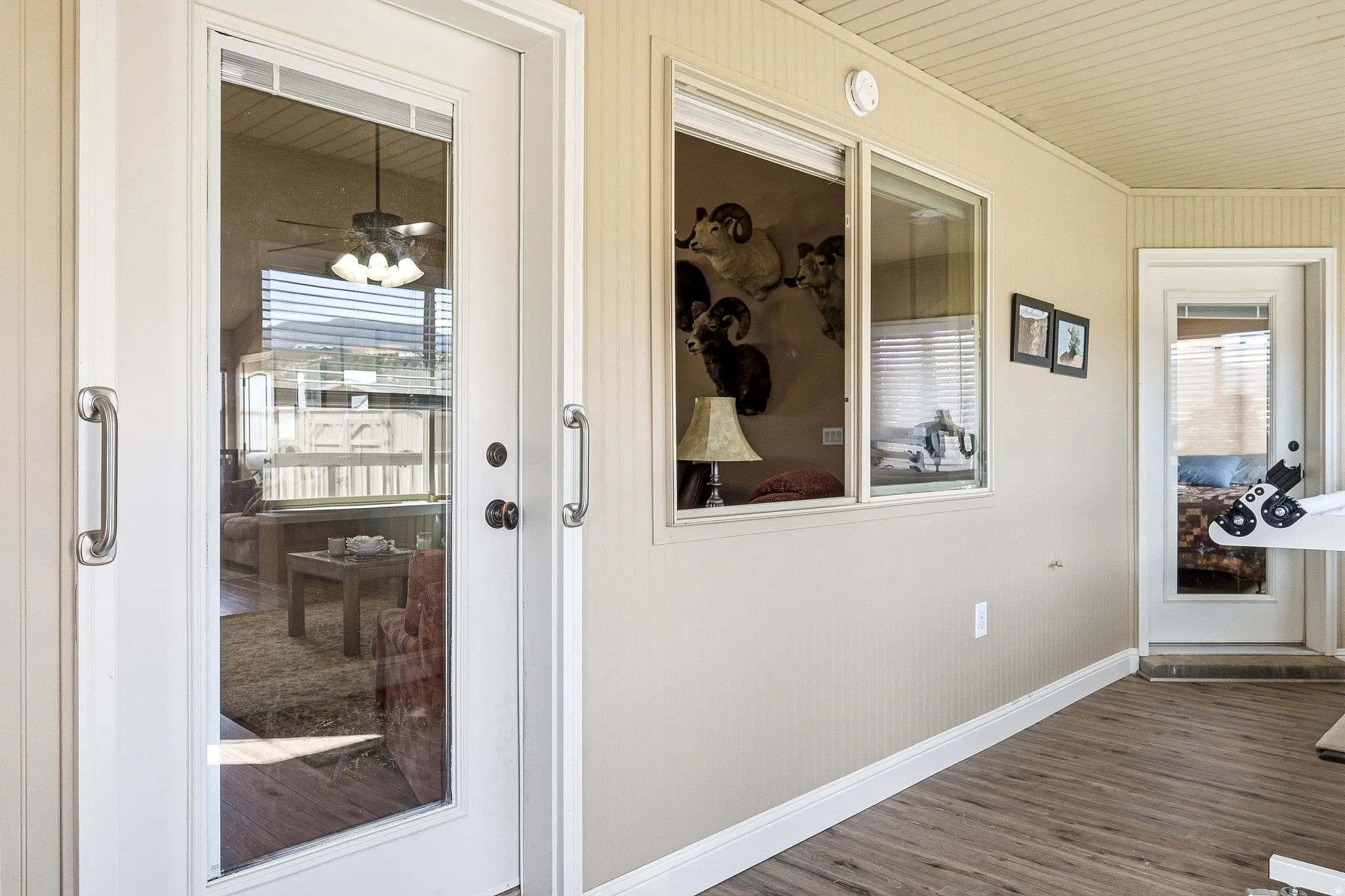 View of exterior entry