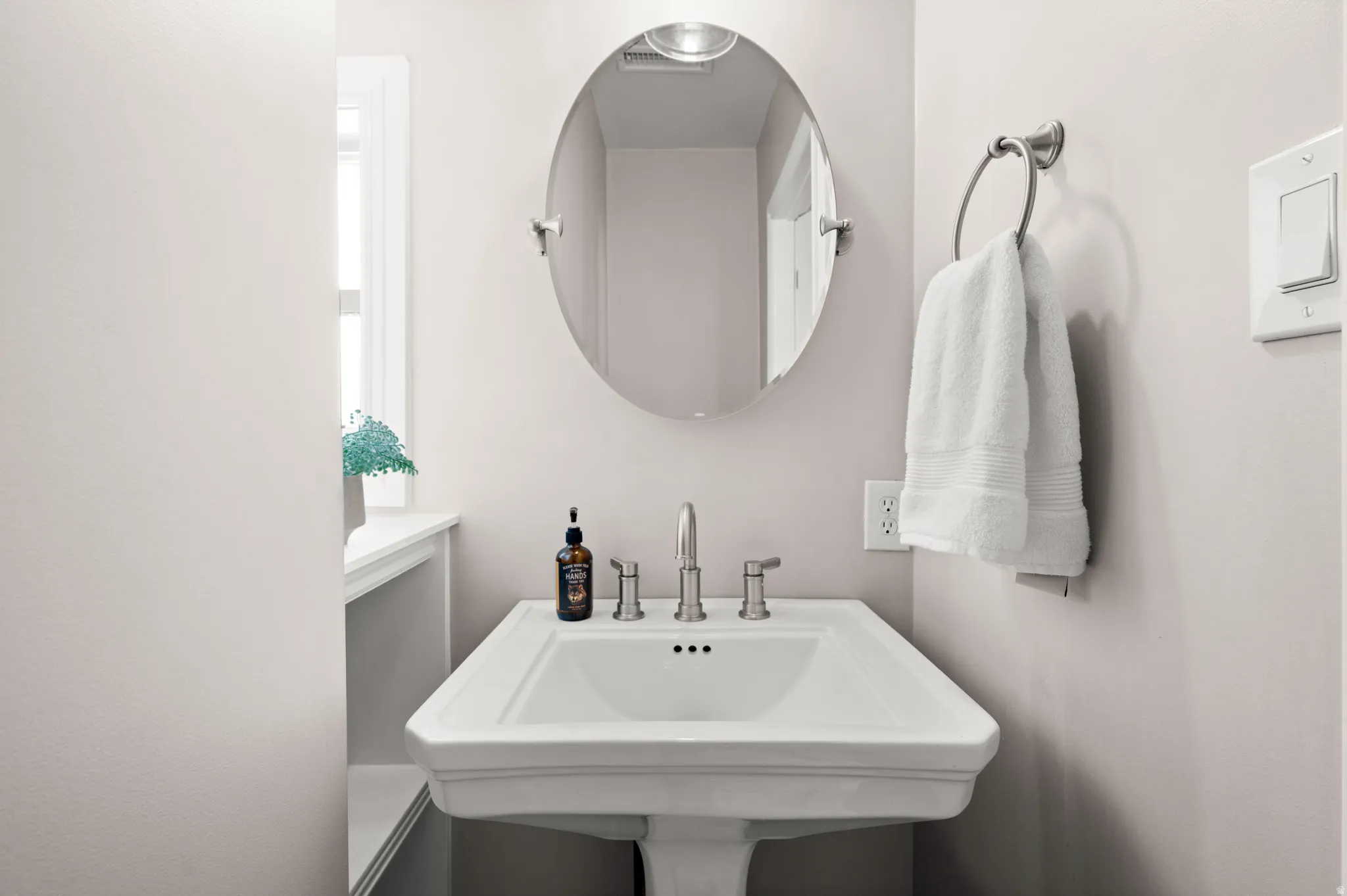 Bathroom with a sink