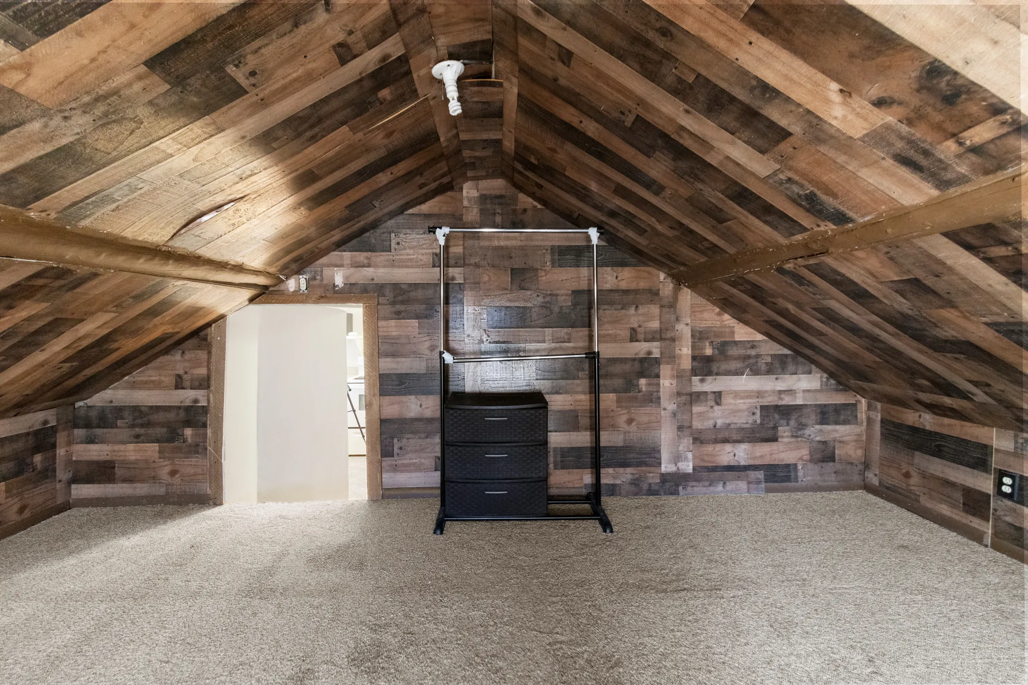 View of attic