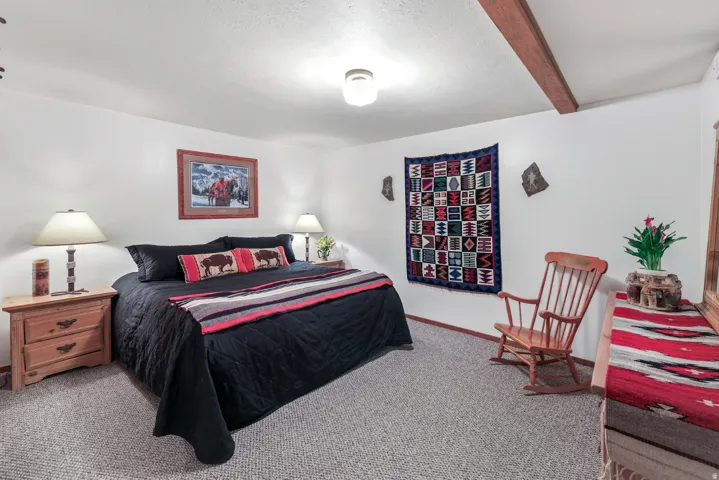 lower level guest bedroom