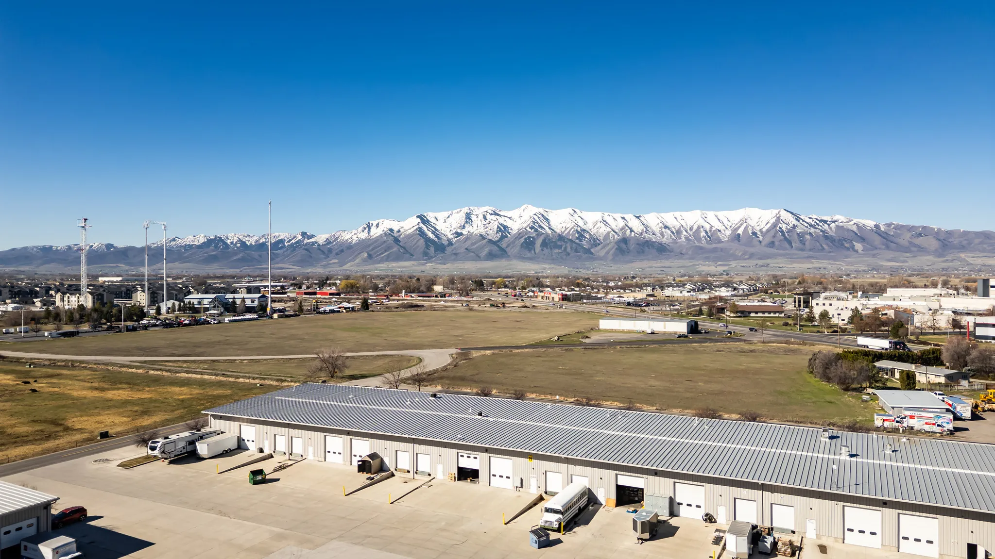 View of mountain backdrop