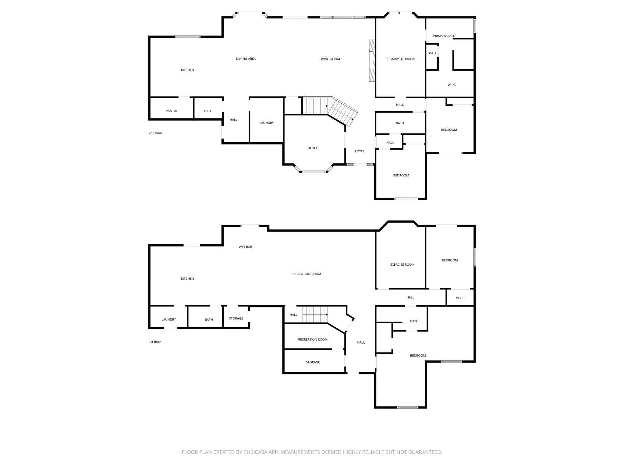 View of home floor plan