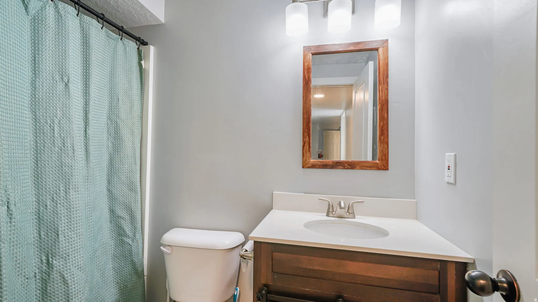 Basement bathroom