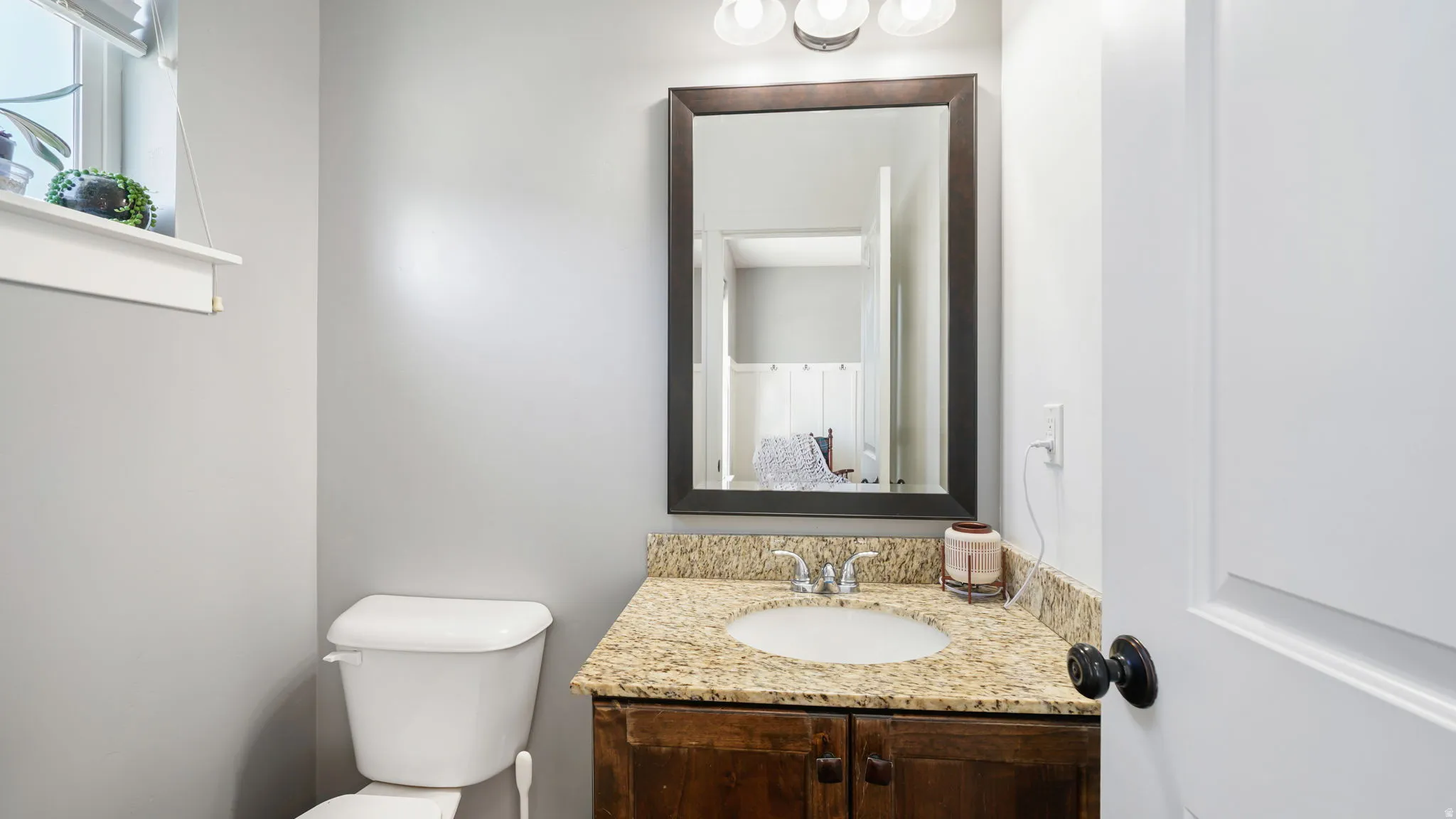 Half bath main floor