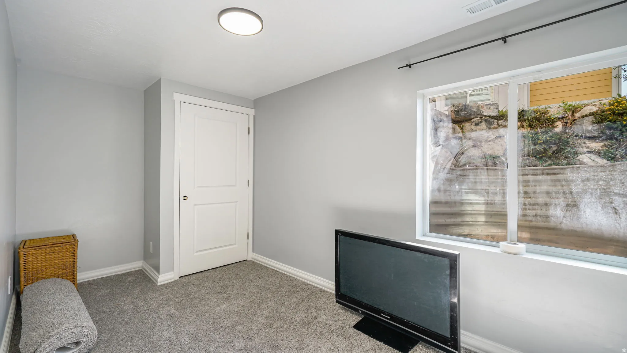 Basement bedroom
