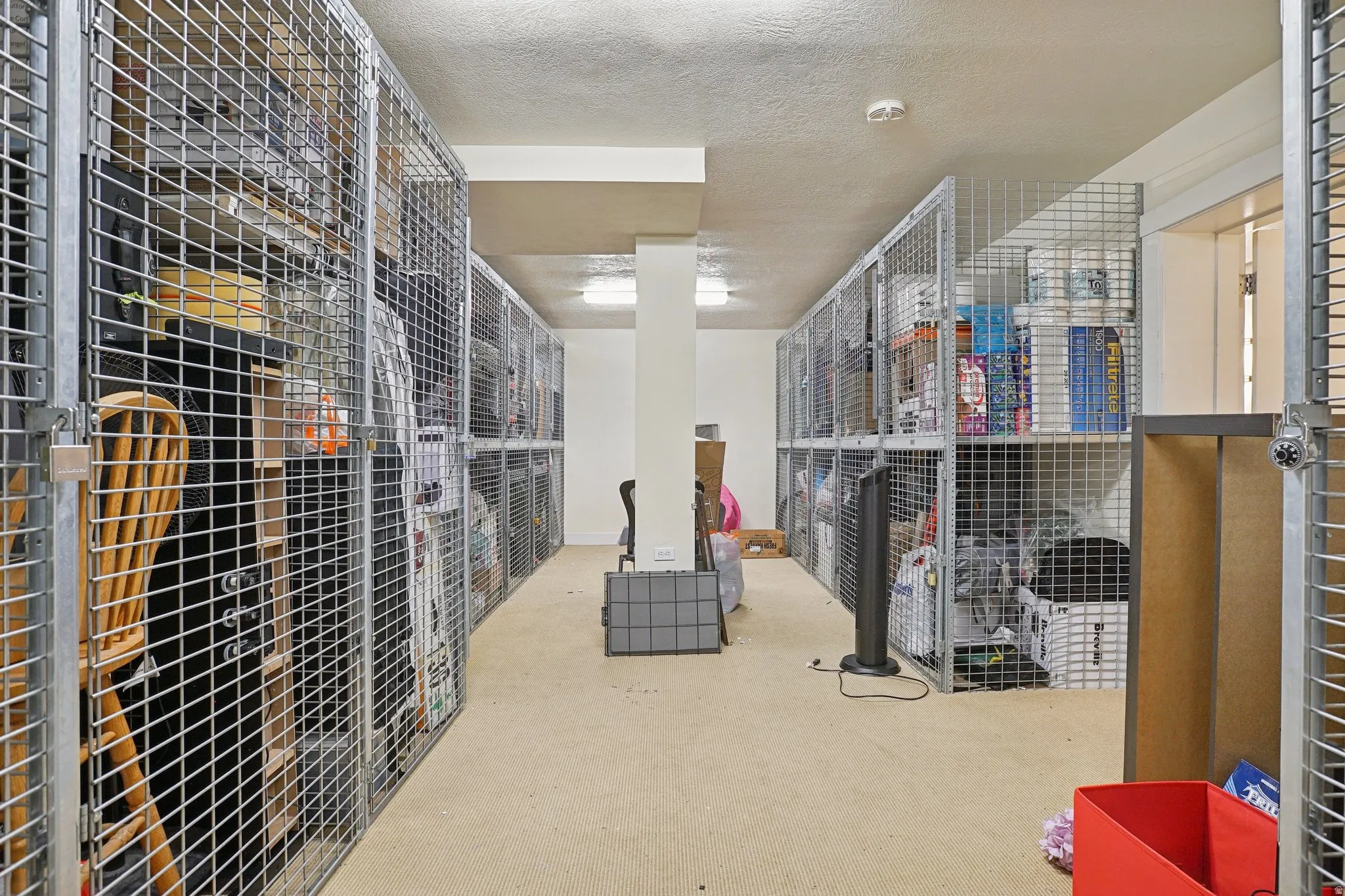 View of storage room