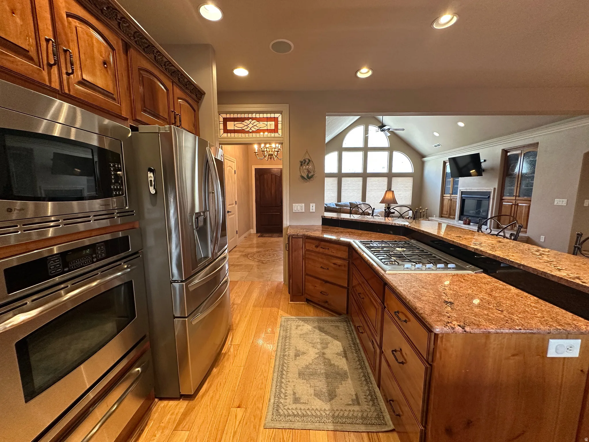 Kitchen can be accessed from the entry and has a nice flow