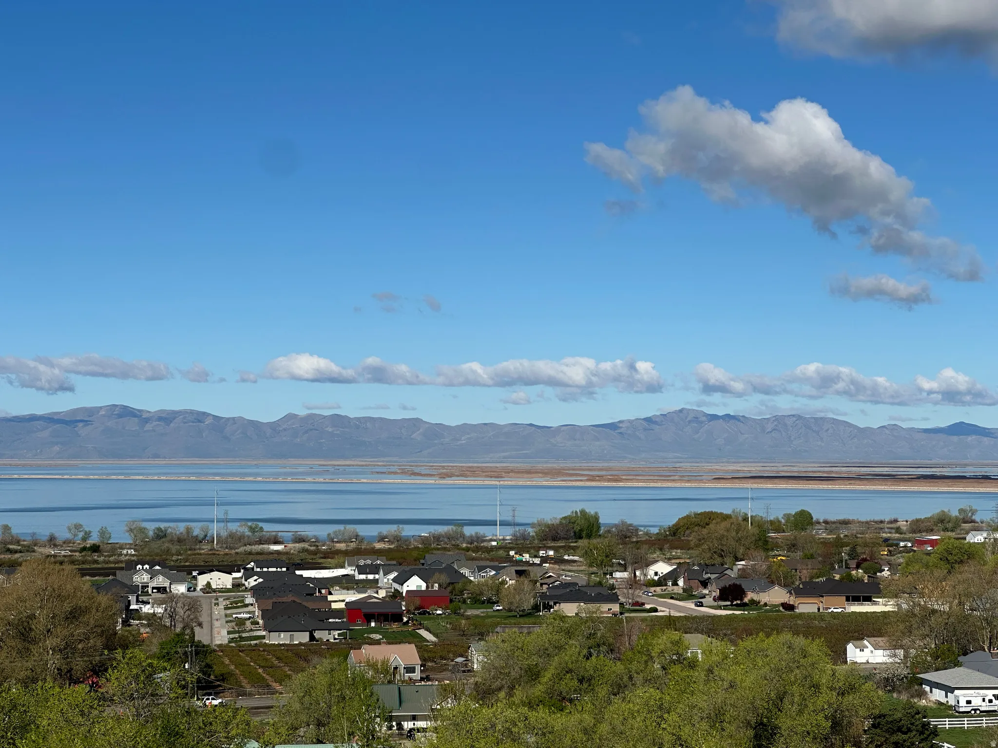 View of Willard Bay looking more north