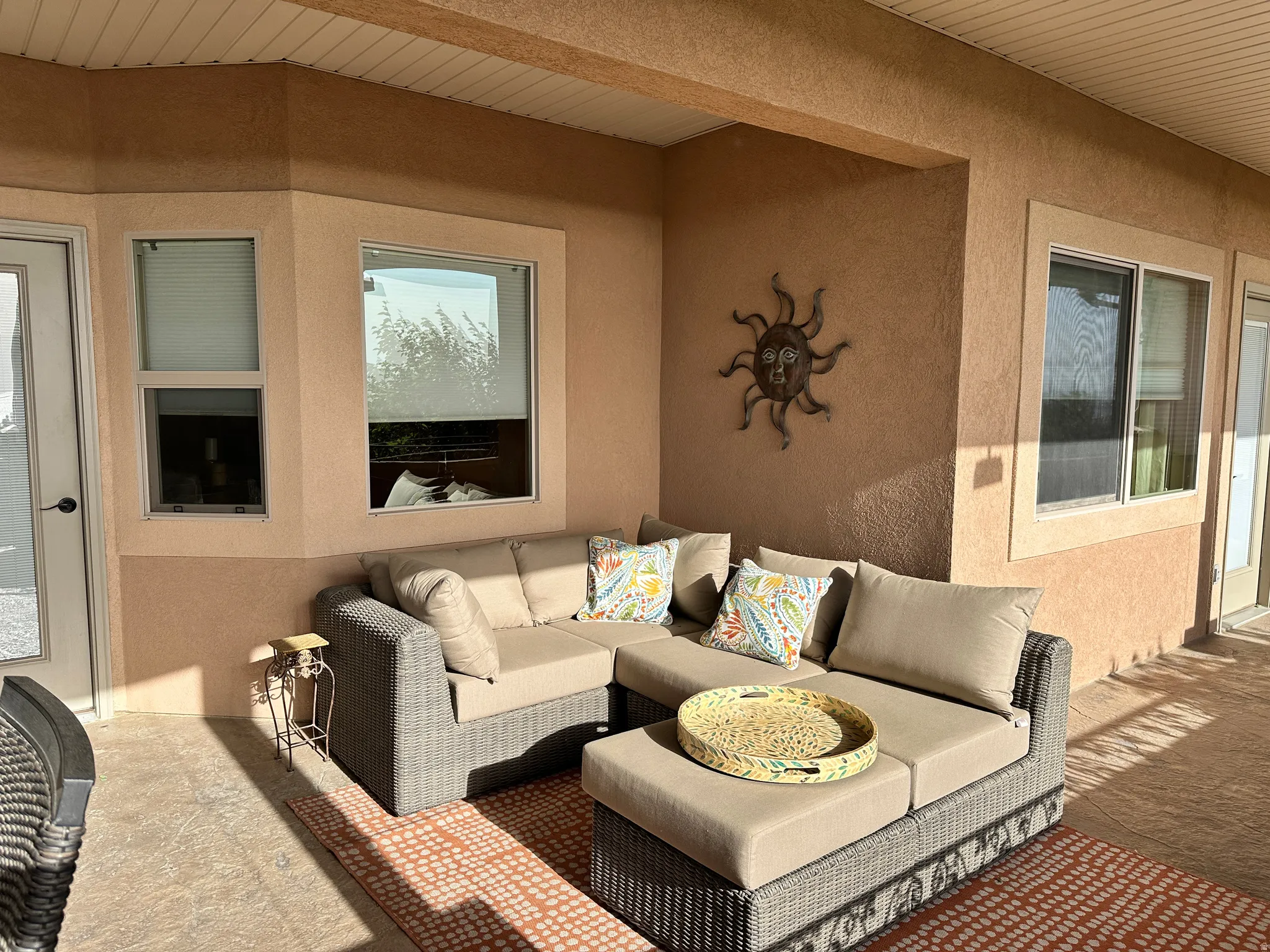 Covered deck exceptional for entertaining