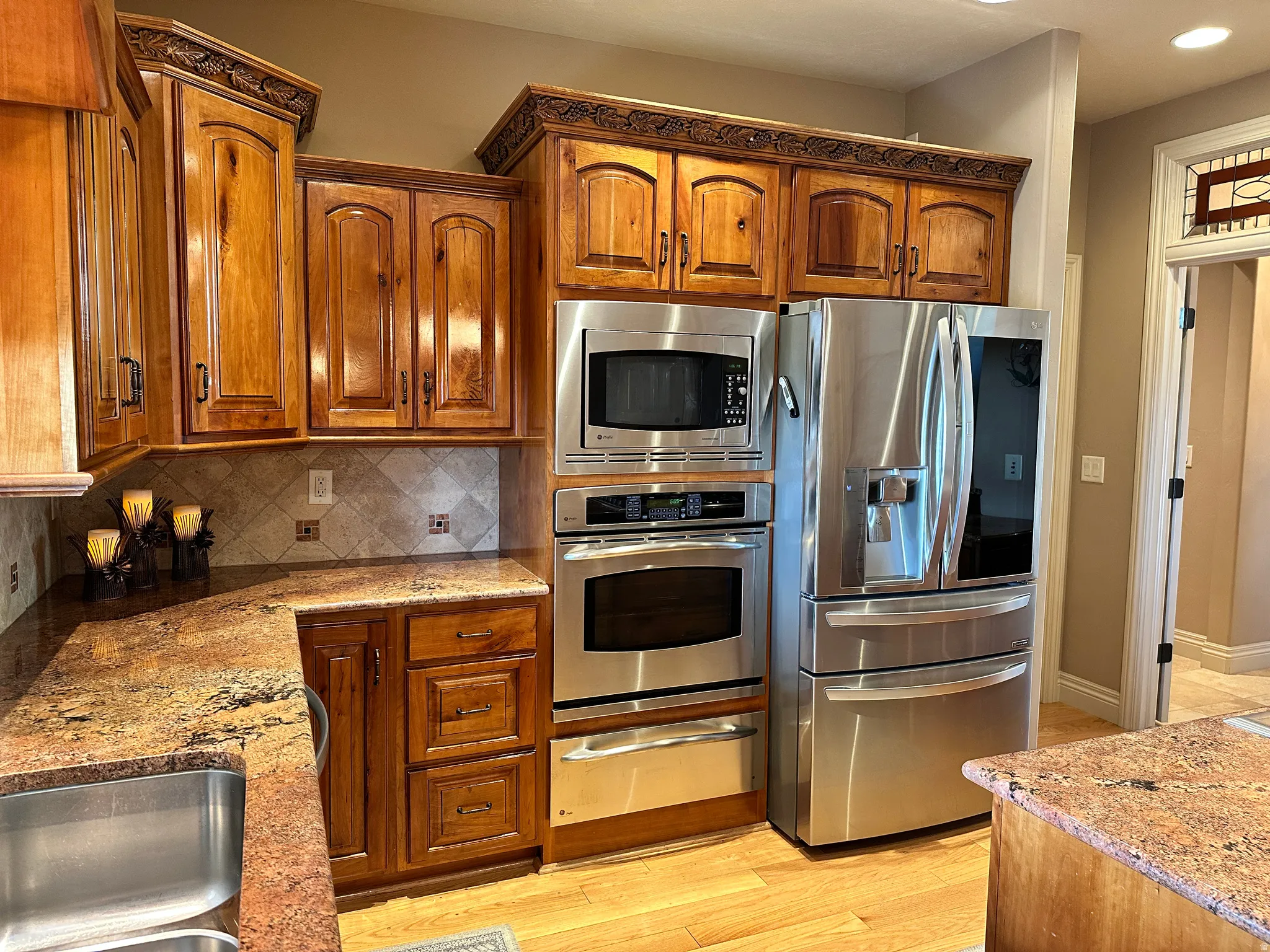 Kitchen appliances are all included