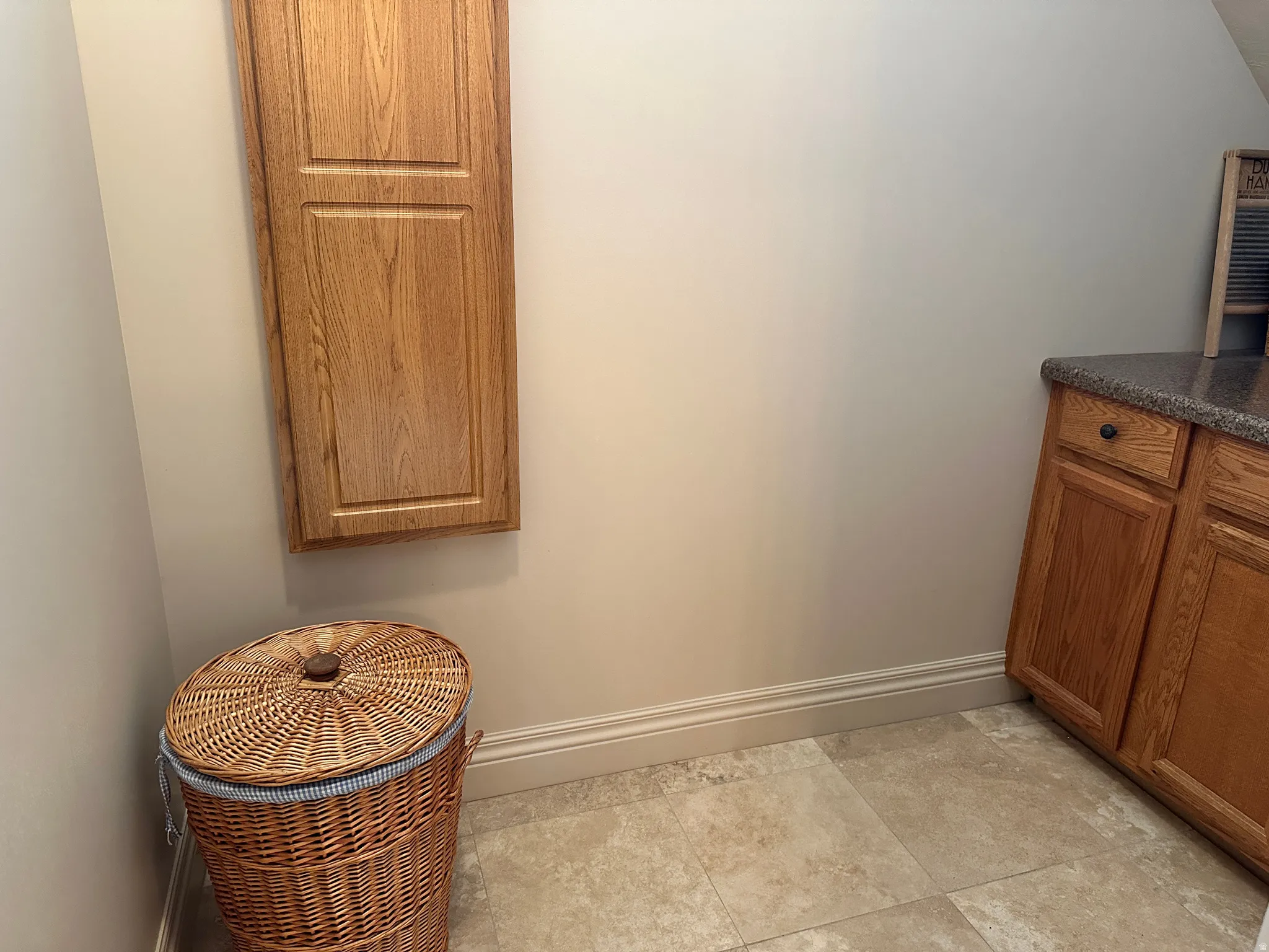 Built in ironing board and folding table