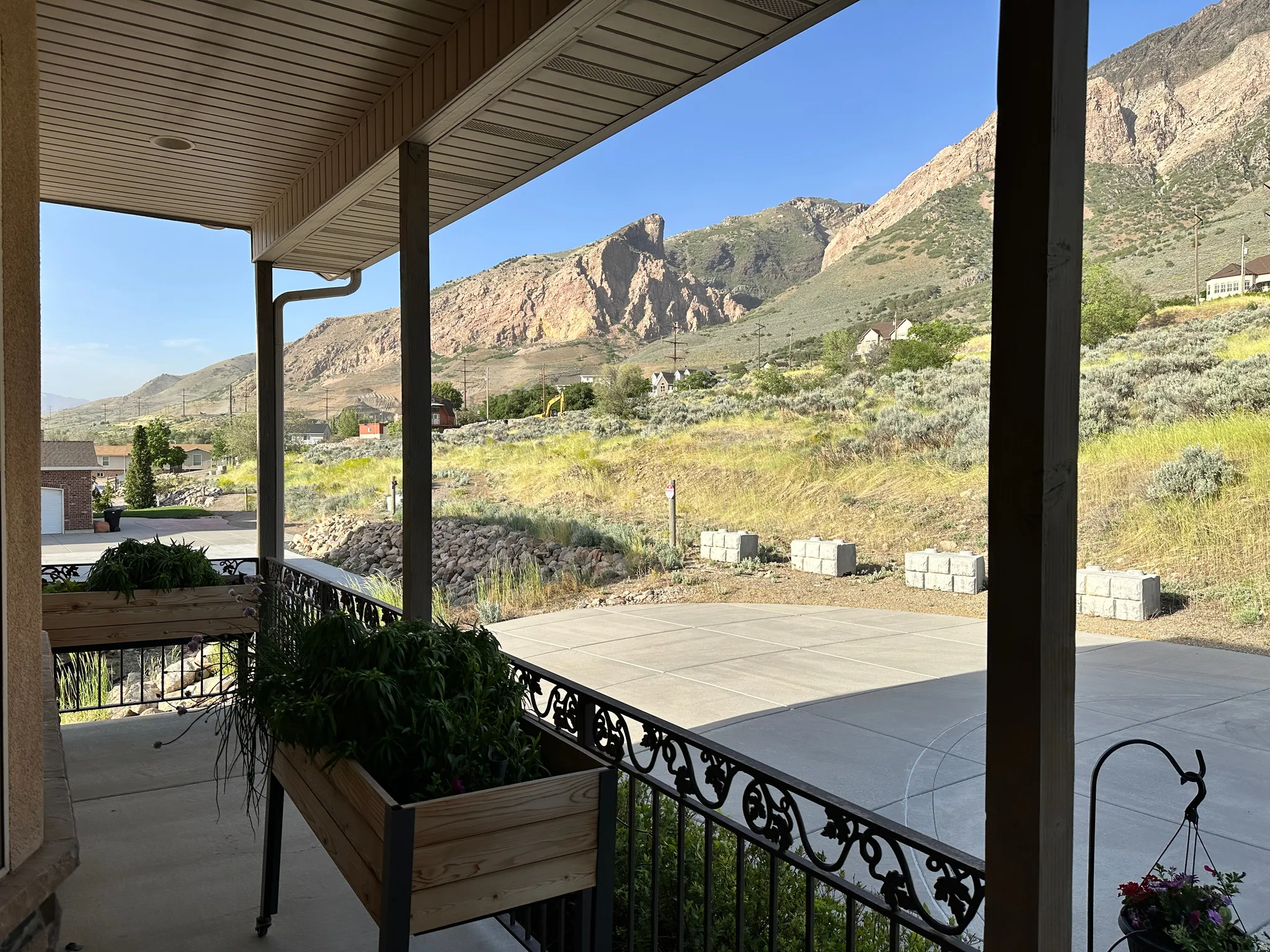 View from the porch