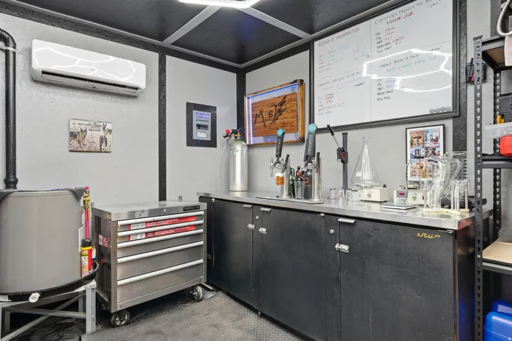 Miscellaneous room featuring a mini split for heating / cooling