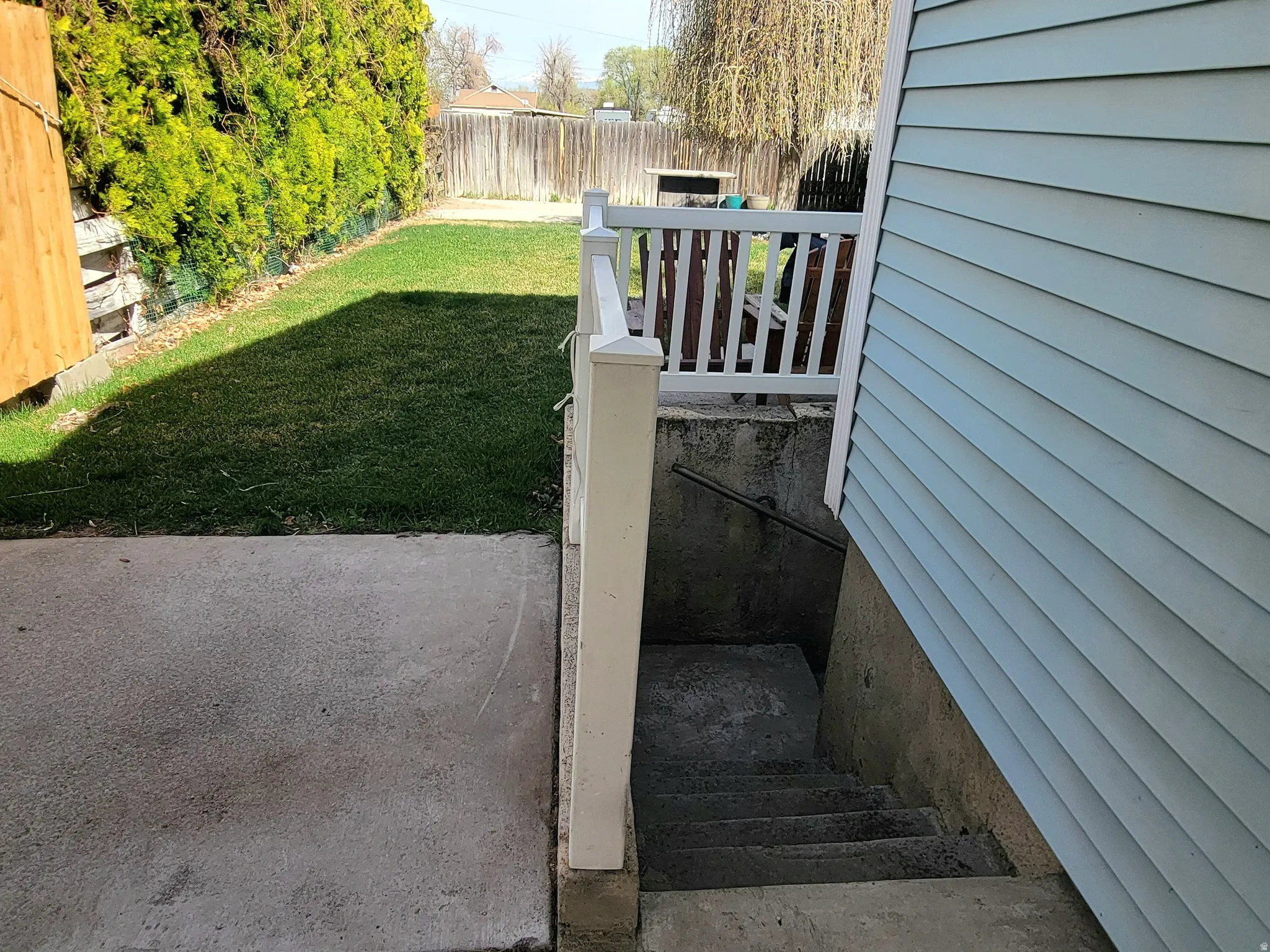 View of stairway