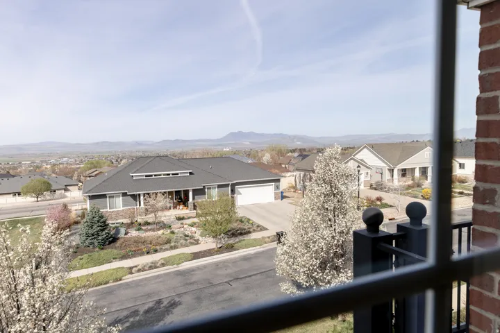 north west view from master bedroom