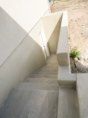 View of stairway