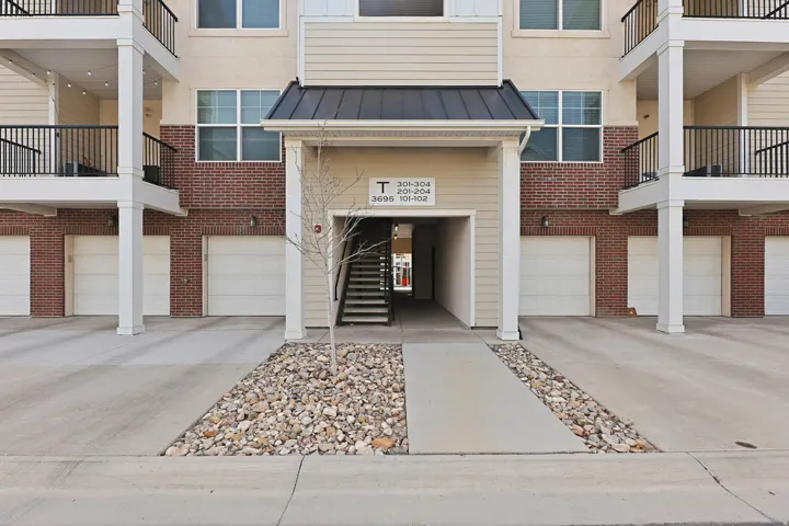 Garage Door Entry 3rd to the Left (Middle Door)