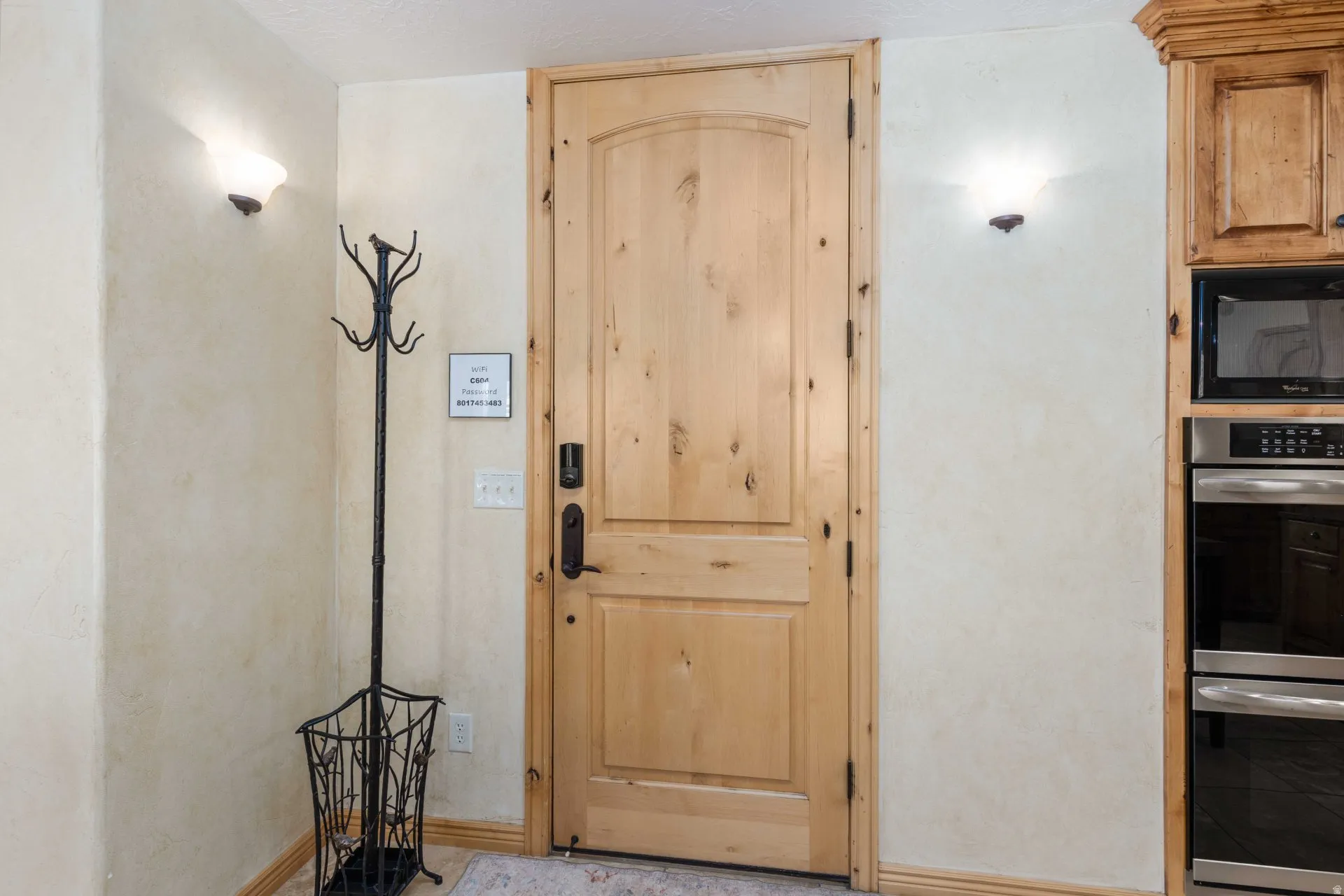 Doorway to property
