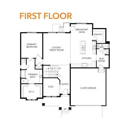 View of home floor plan