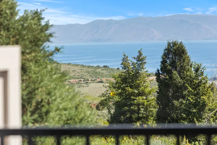 Water view with mountains