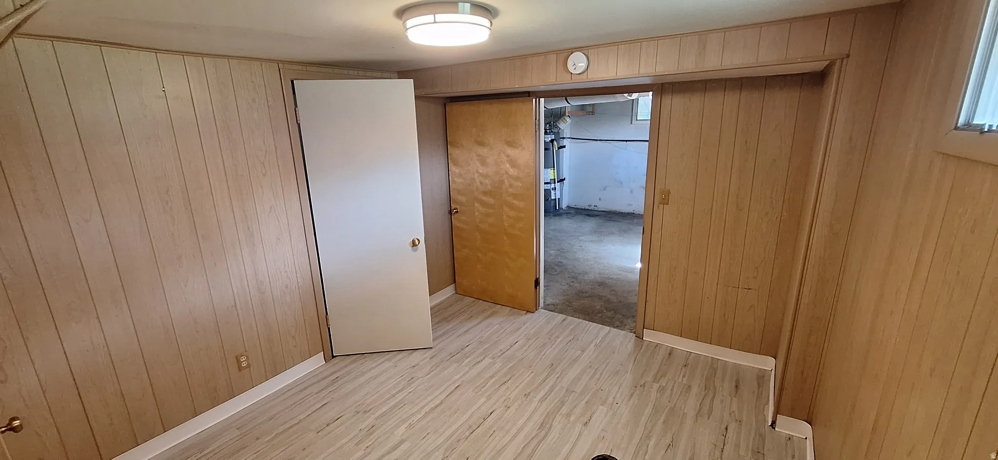 Daylight basement entryway