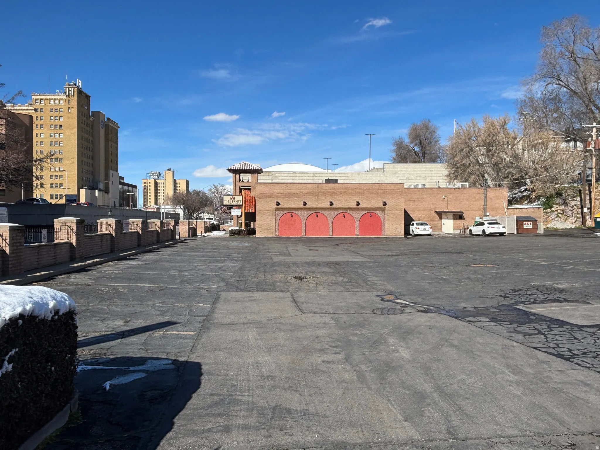 View of asphalt road