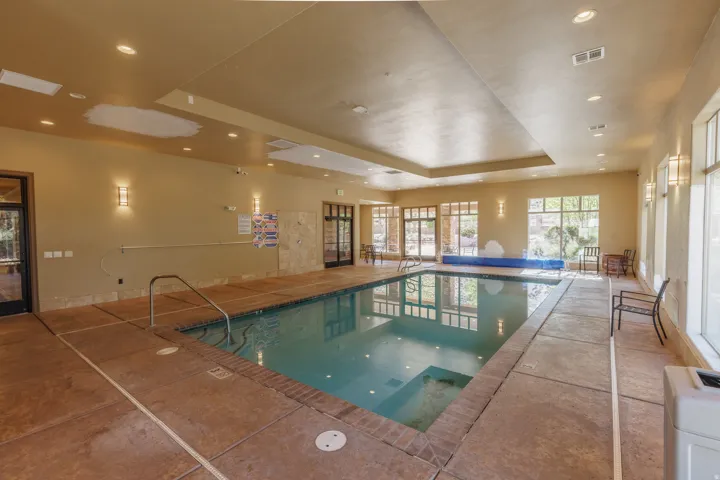 View of indoor community pool