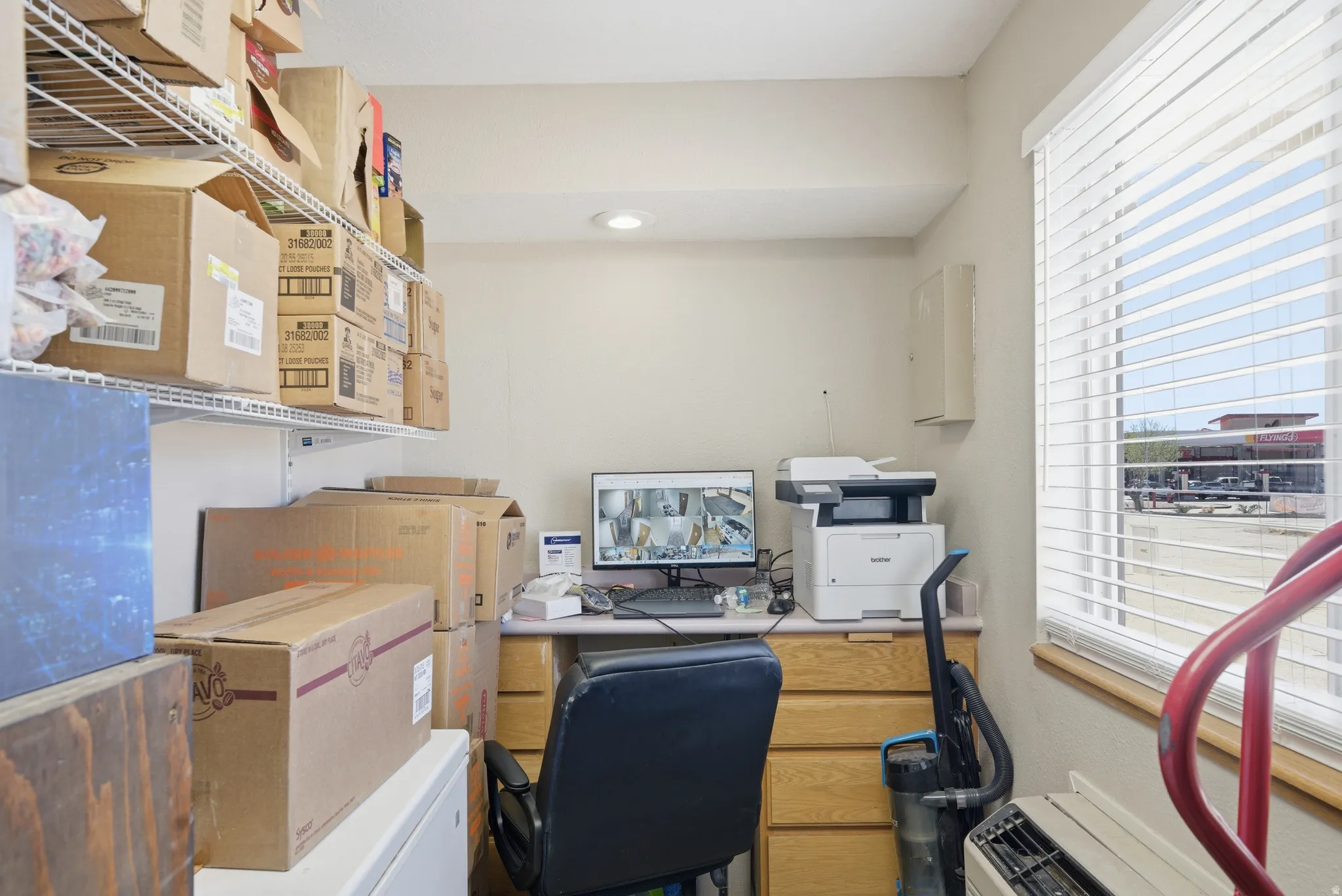 View of home office
