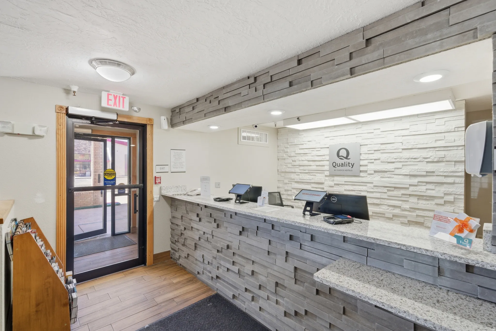 View of reception area
