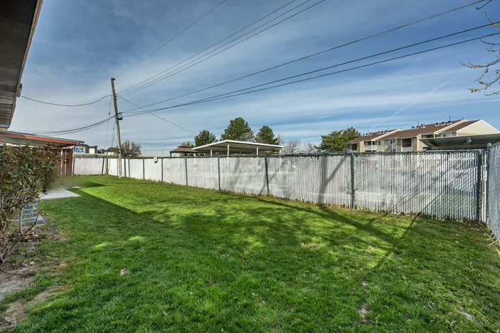 Back Yard for Unit 3