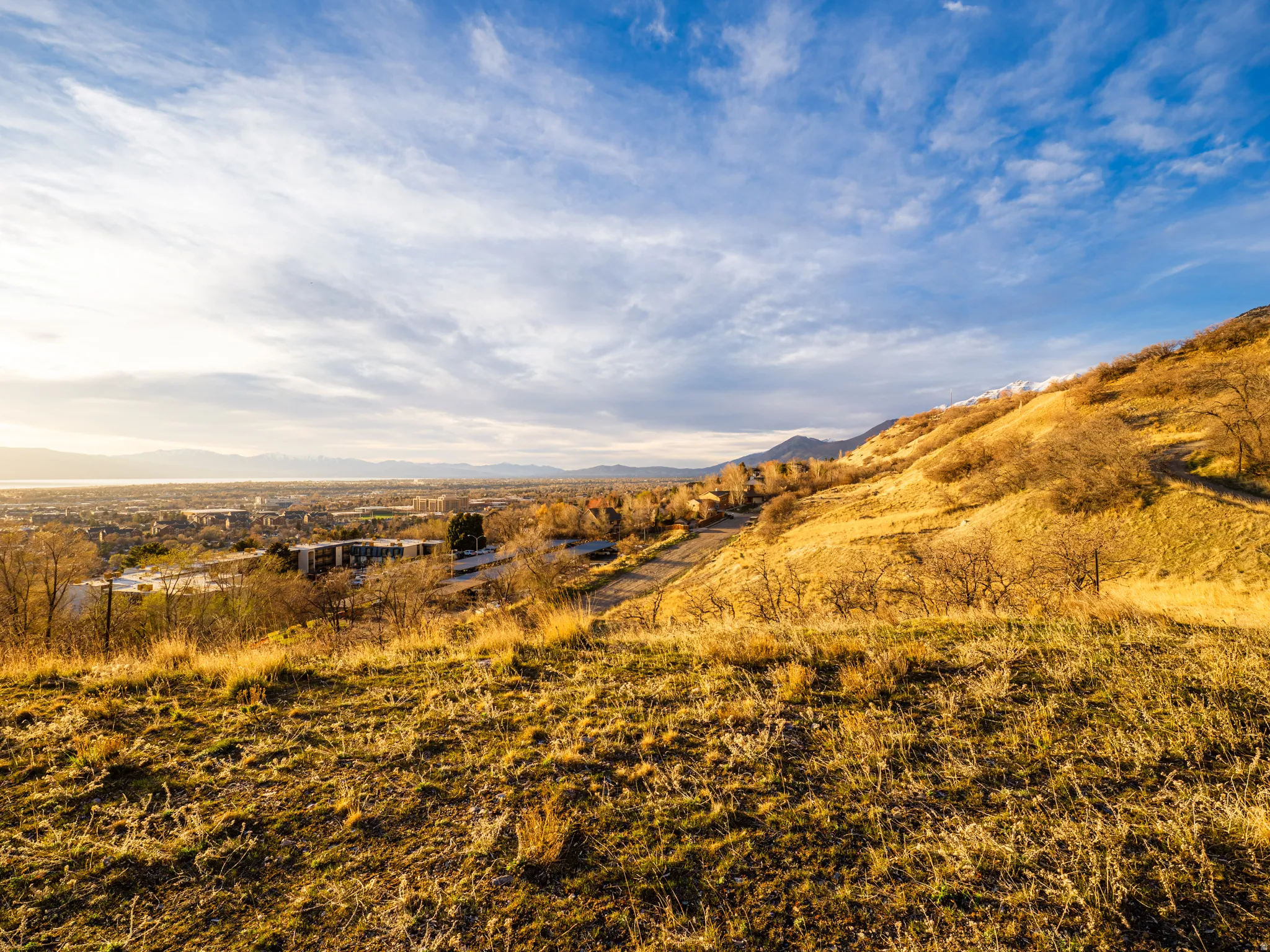 View of mountain background