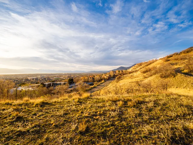 View of mountain background