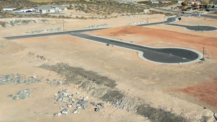 Aerial view of property and surrounding area