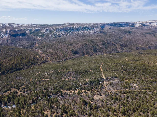 Bird's eye view of mountains