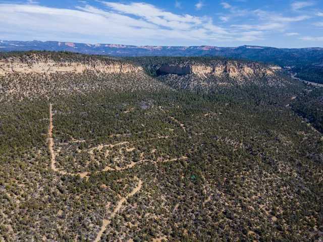 Aerial view of mountains