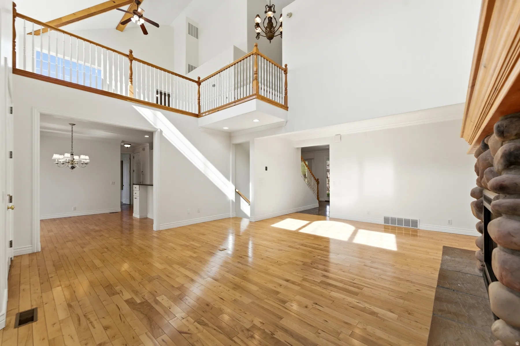 Small family area/Study area above overlooks the family room.