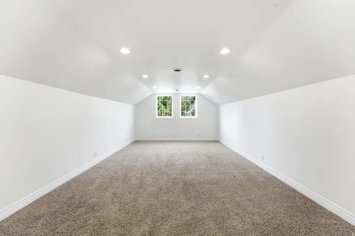 This is a bonus space above the garage that has many uses.