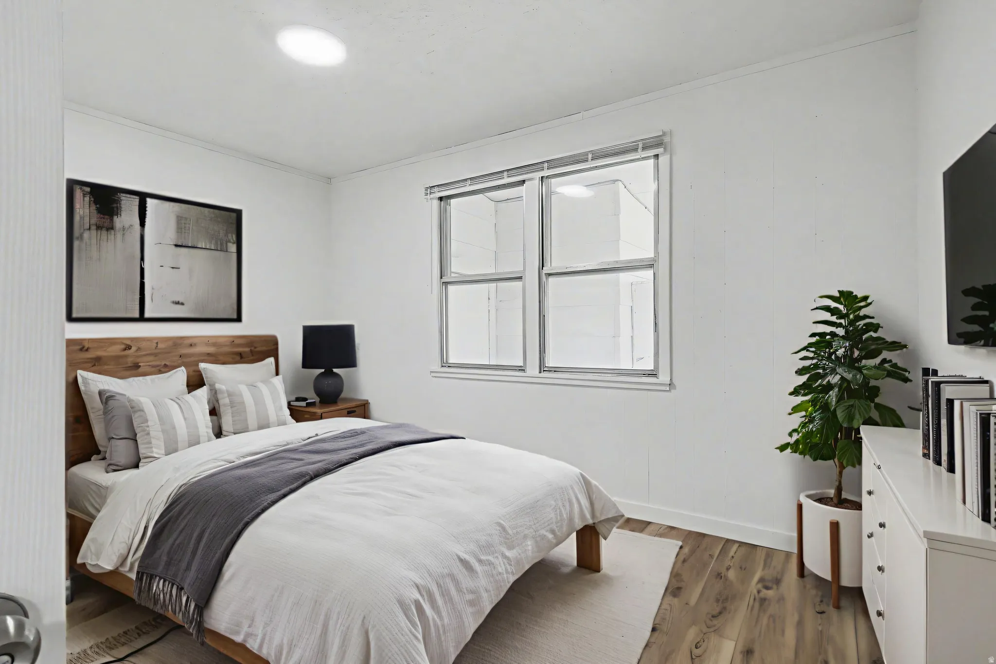 2nd Bedroom virtually staged