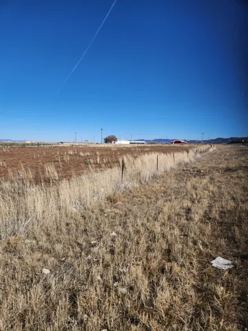 View of yard featuring a view of countryside
