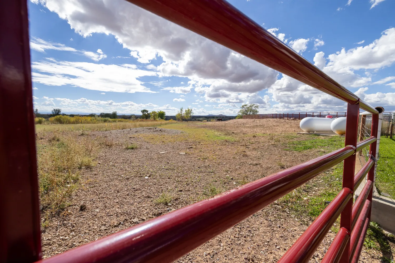 View of yard featuring a rural view