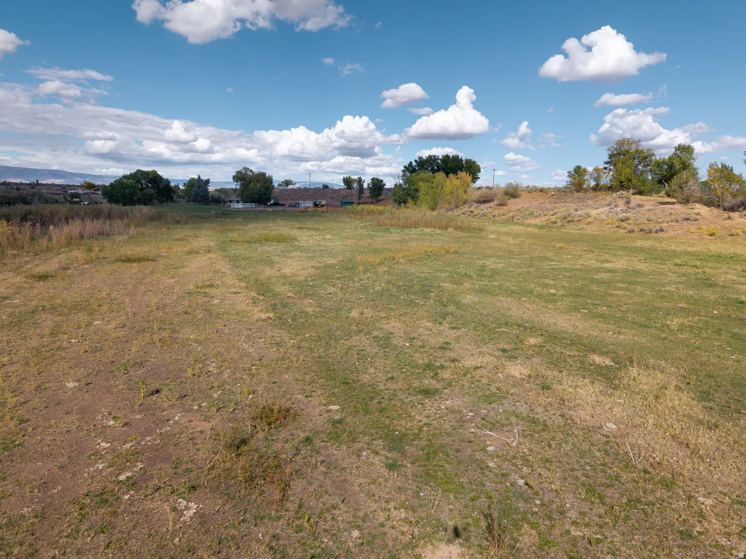 View of yard featuring a view of countryside