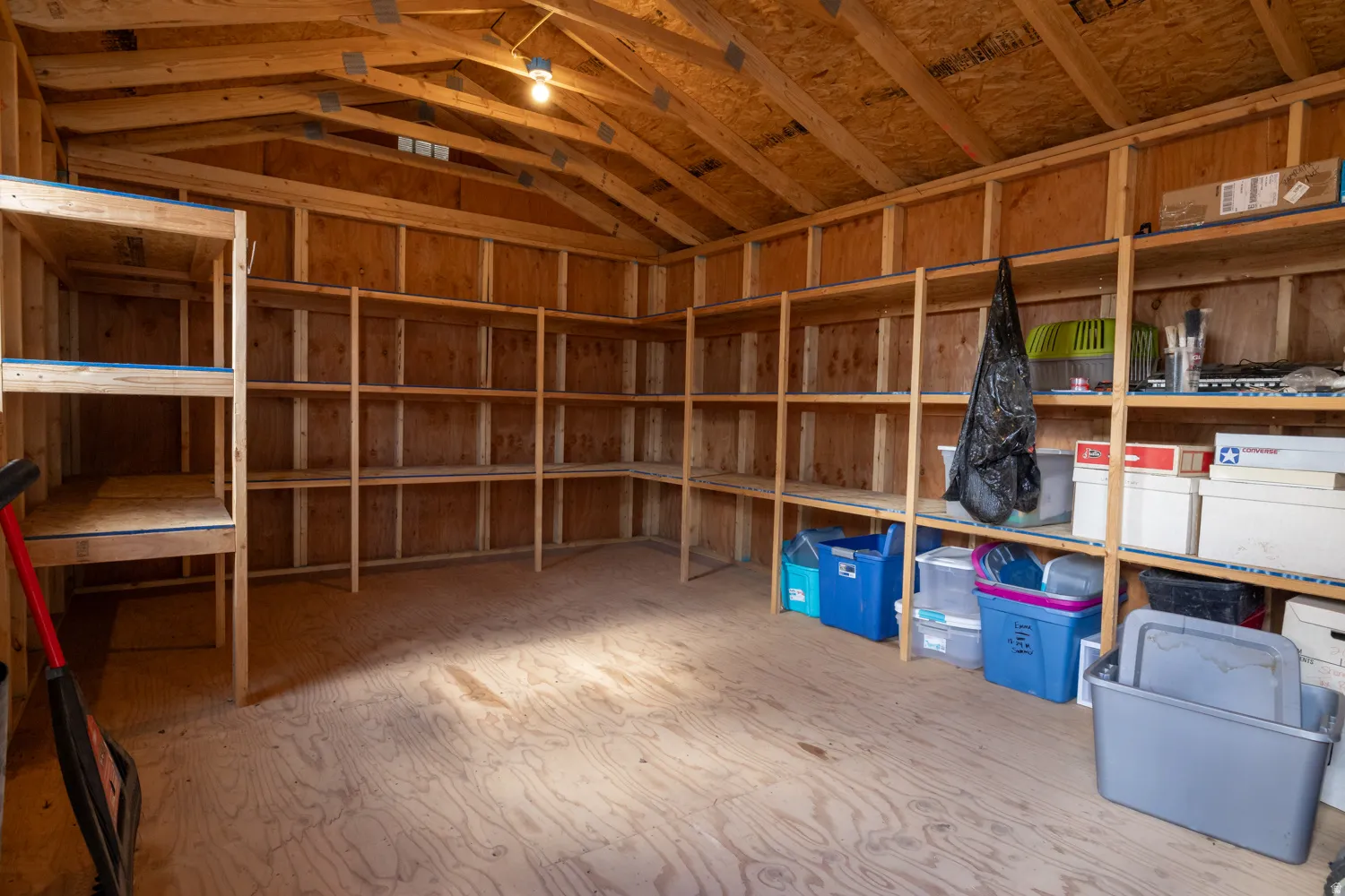 View of storage room