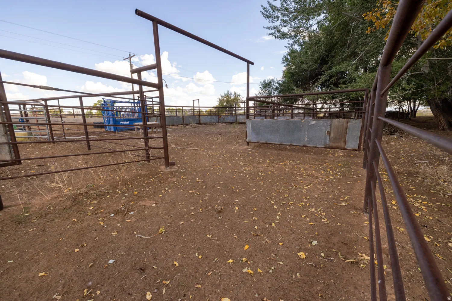 View of playground featuring an exterior structure and an outdoor structure